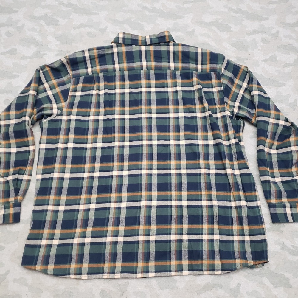 Carhartt Shirt Mens 3XL Green Flanel Relaxed Fit Long Sleeve Button-Up NWT Plaid - Picture 7 of 10